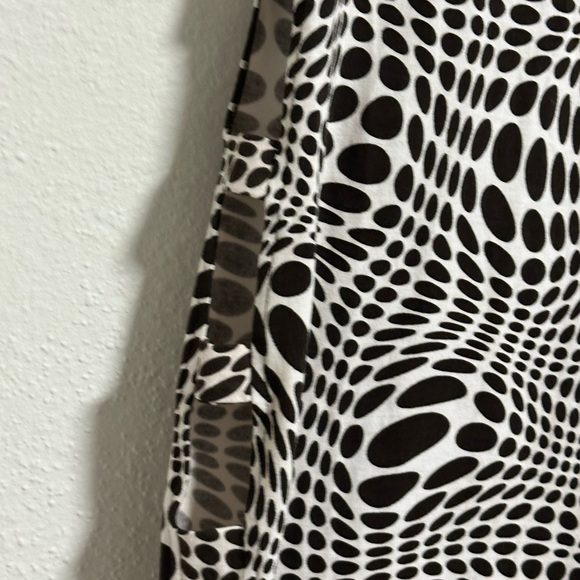 NWT Motel mini dress brown and white polka dots. size Medium has side cutouts. - Picture 8 of 11